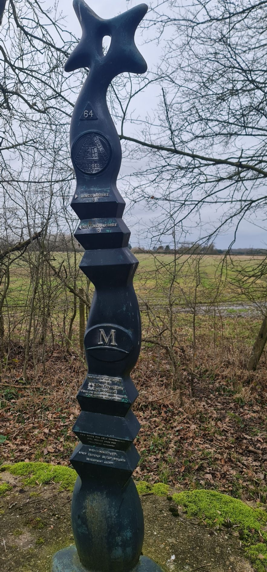 Lincs/Notts boundary markermarker